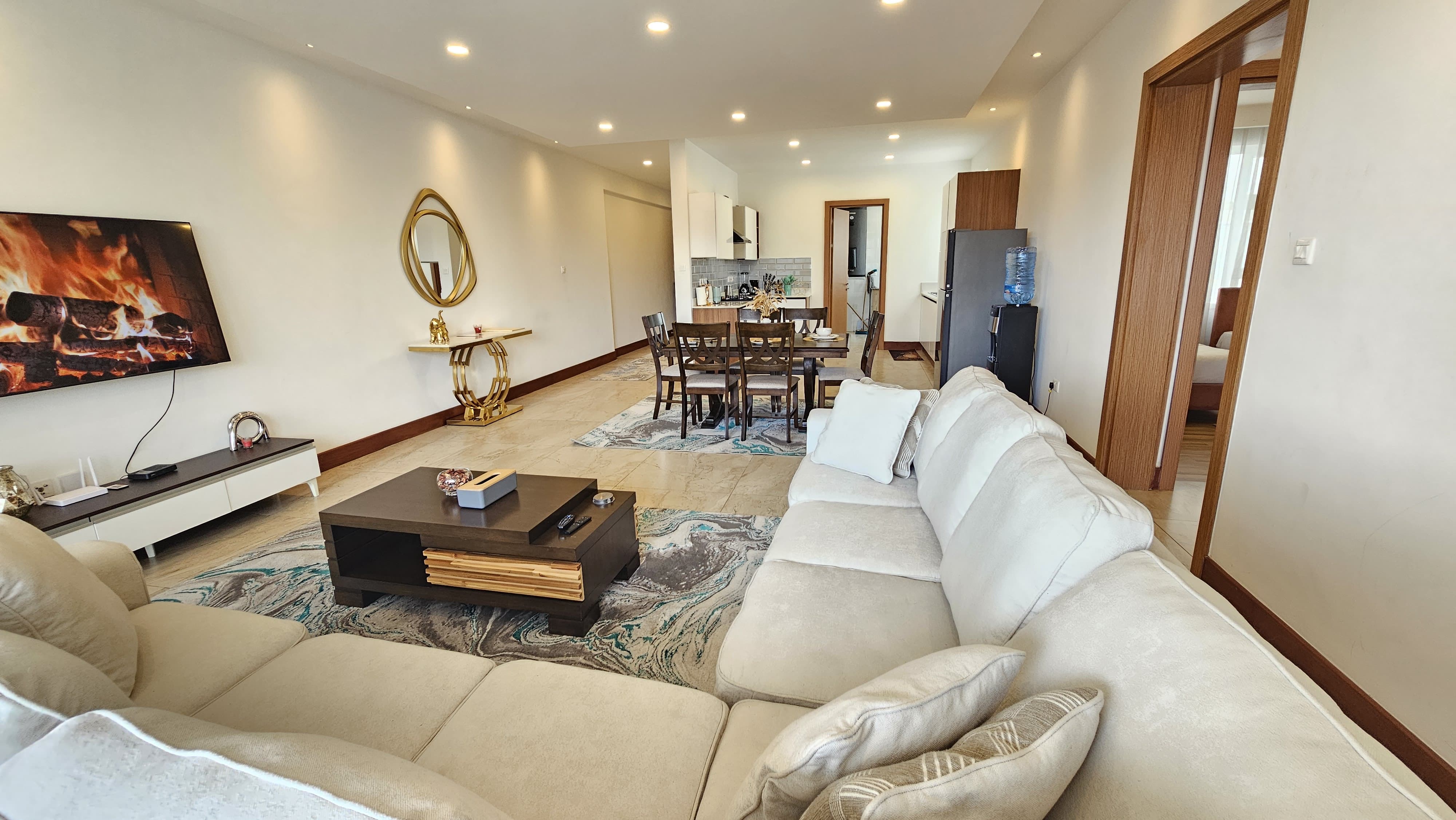 Fully Furnished 2 Bedroom Apartment for Rent at Colosseium Apartments