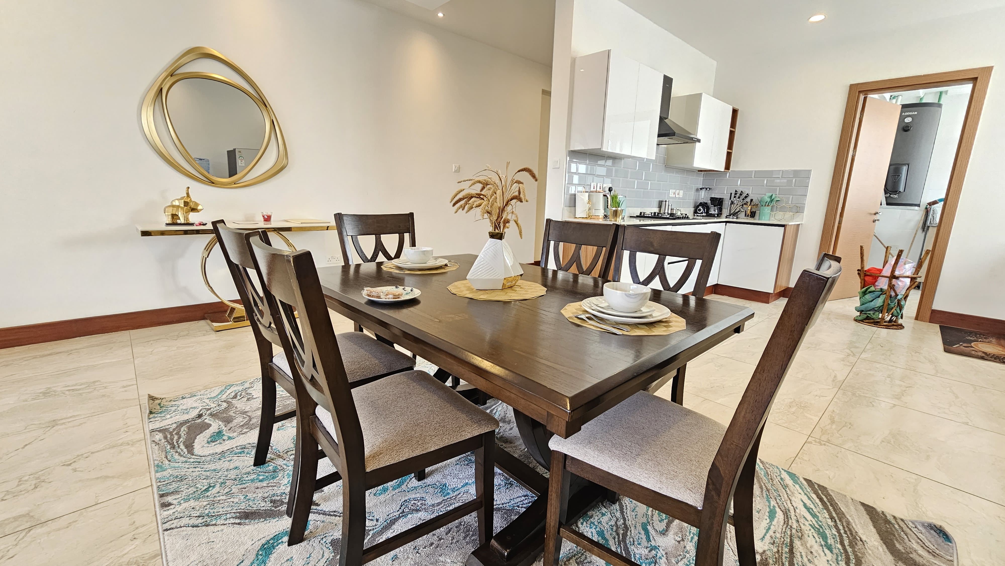 Fully Furnished 2 Bedroom Apartment for Rent at Colosseium Apartments